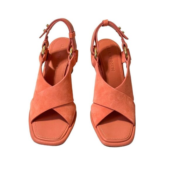 Ulla Johnson Filippa High Heel Sandals in Dahlia, Size 38, New in Box - Picture 7 of 14